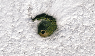 Una vista única del Vesubio