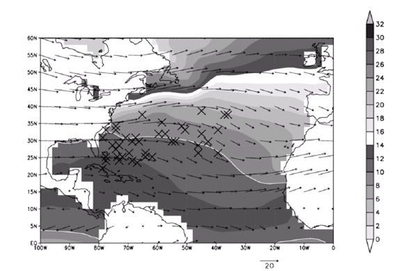 Unas Notas Sobre Ciclones Subtropicales E Híbridos. Parte Iv: Climatología Unas Notas Sobre Ciclones Subtropicales E Híbridos. Parte Iv: Climatología