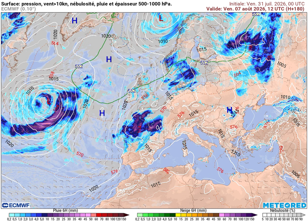Ce n'est qu'en seconde partie de semaine prochaine qu'une météo changeante devrait se mettre en place. Ce n'est qu'en seconde partie de semaine prochaine qu'une météo changeante devrait se mettre en place.