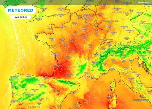 Une chaleur qui va finalement durer jusqu'&agrave; mercredi au moins ! Et la pluie ? Voici les pr&eacute;visions m&eacute;t&eacute;o en France