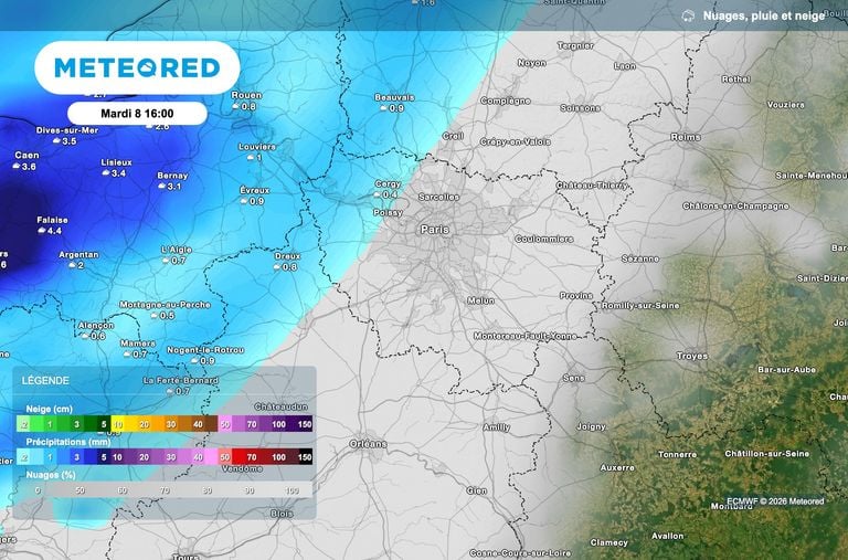Une m&eacute;t&eacute;o "inattendue" demain &agrave; Paris et en &Icirc;le-de-France : quelque chose va se produire en milieu d&rsquo;apr&egrave;s-midi