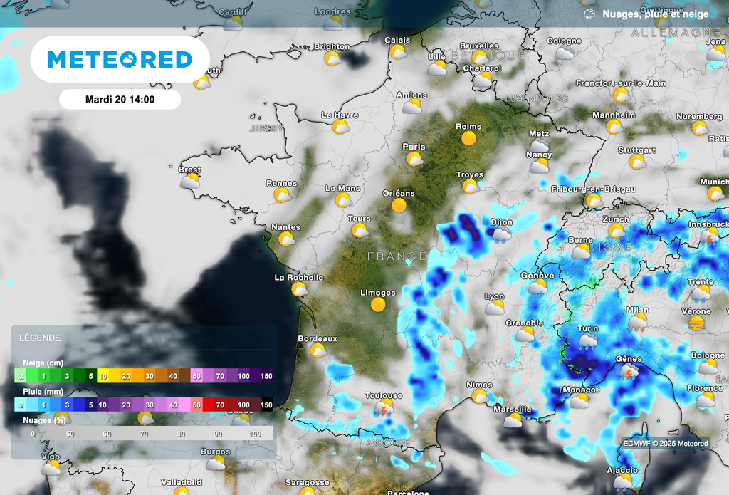 Météo estivale dans les régions du nord-ouest cet après-midi. Météo estivale dans les régions du nord-ouest cet après-midi.