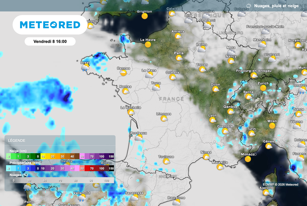 Vendredi 8 mai : météo printanière sur quasiment toute la France !