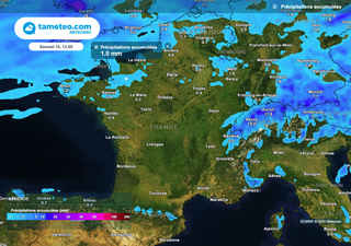 Une perturbation pluvieuse attendue au cours des prochaines heures en France : quelles régions seront concernées ?