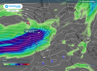 Une rivière atmosphérique arrive en France : à quoi s'attendre ? Vers un temps très pluvieux et venteux ? 