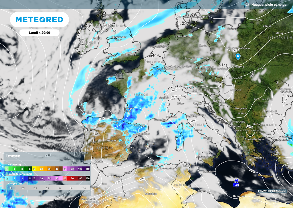 Pluies et orages encore possibles la semaine prochaine.