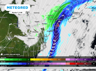 United States Weather Next Week: Nice Tuesday with Rain and Snow Arriving Wednesday Continuing Through the Weekend