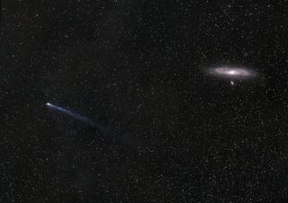 Uno de los cometas más grandes del universo se dejará ver este mes en la Tierra