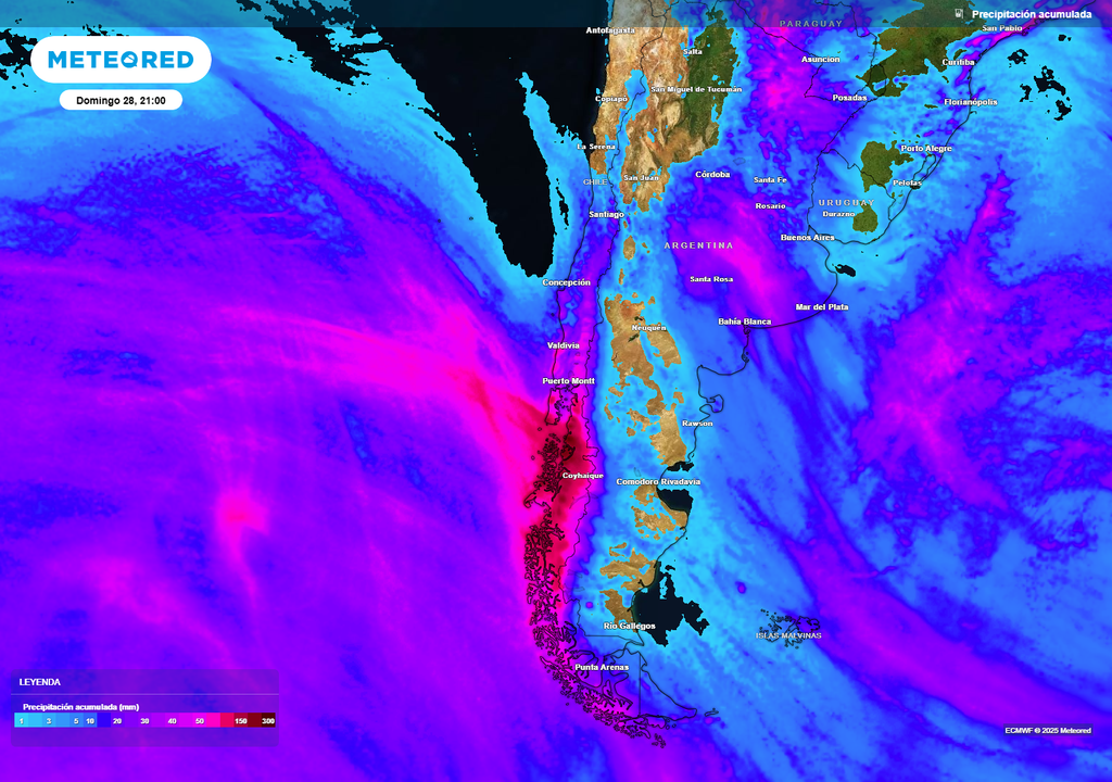 precipitaciones acumuladas