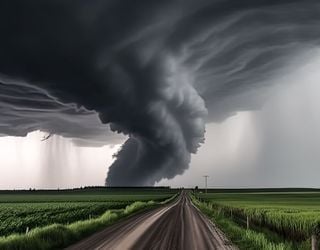 Tornadowarnung: Sonntag schwere Gewitter mit Hagel und Starkregen! Sturzflutgefahr! 