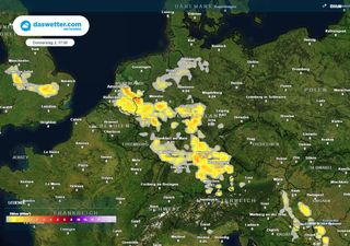 Ab morgen kann sich in Deutschland ein großes Gewittersystem entwickeln: Hier kommt es zu Hagel, Starkregen und Sturm!