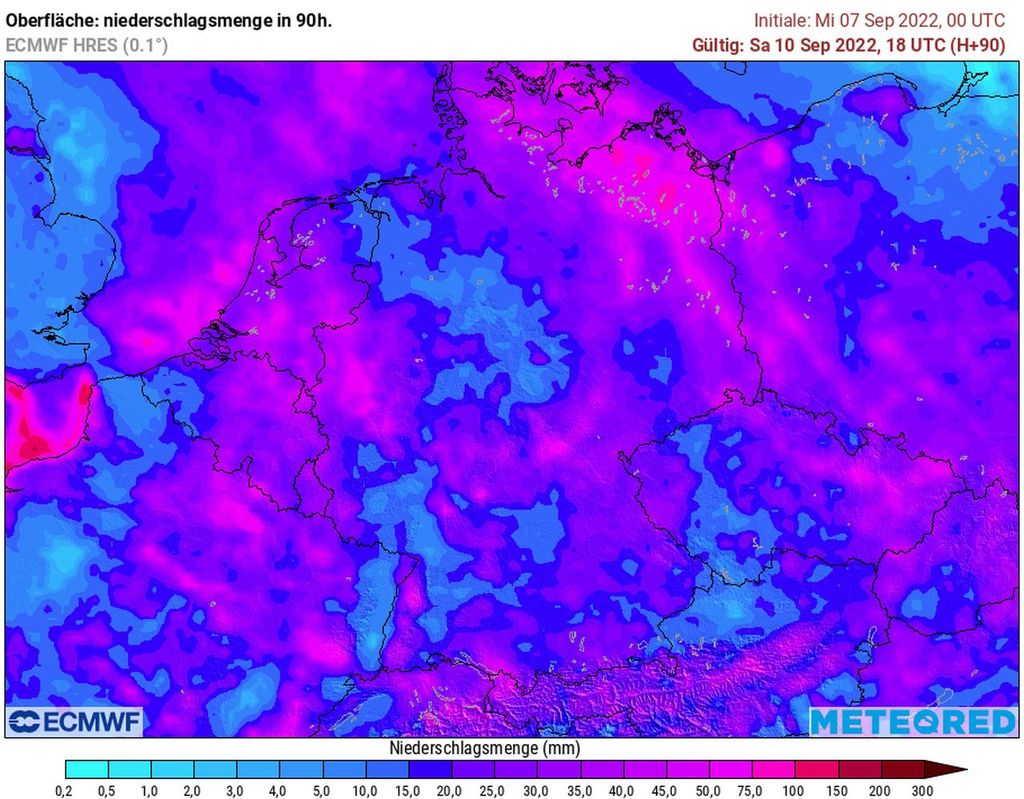 regensummen, ecmwf, wetter