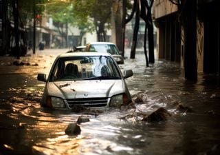 Achtung neue Unwetterwarnung: Erneut schwere Gewitter! Frankfurt am Main unter Wasser!