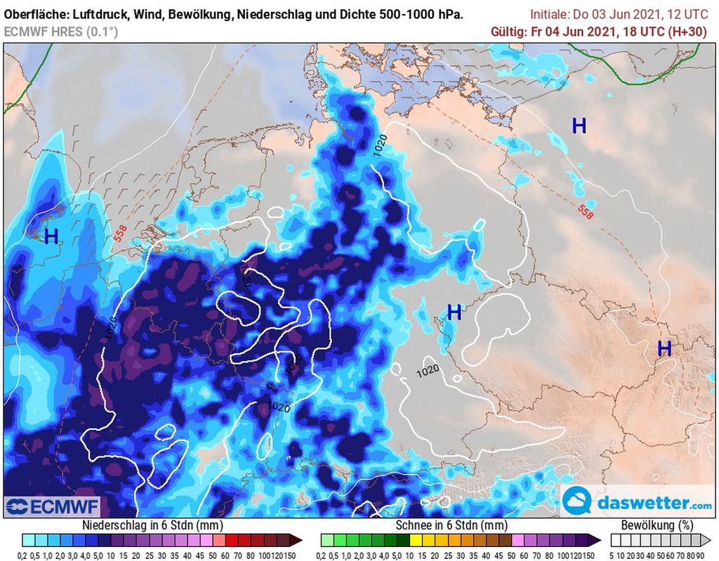 Unwetterlage Unwetterlage