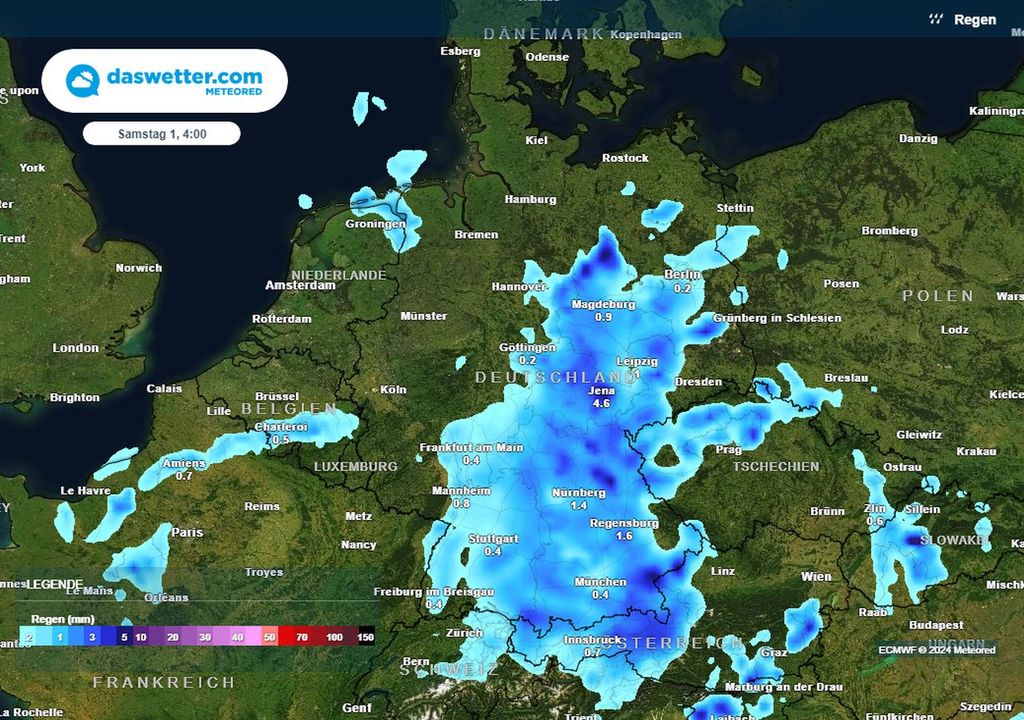 regenband, freitag, deutschland, unwetter regenband, freitag, deutschland, unwetter