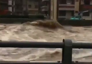 Unwetter mit schwerem Hochwasser in Italien!