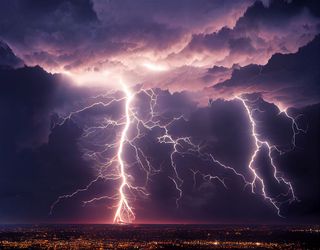 Unwetter beim royalen Besuch von König Charles: Starkregen, Tornados!