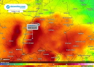 Unwetterwarnung für Süddeutschland: Sturm- und Orkanböen! Ein Schnellläufer könnte uns gefährlich werden!