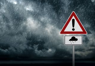 Unwetter in den Flutgebieten: Starkregen und Hagel!