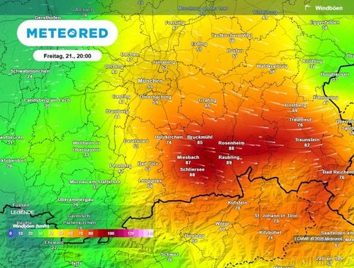 Unwetter-Wucht im S&uuml;den: Riesenhagel, Orkanb&ouml;en, Tornado-Gefahr &ndash; Experte: &bdquo;Jetzt wird's brenzlig"