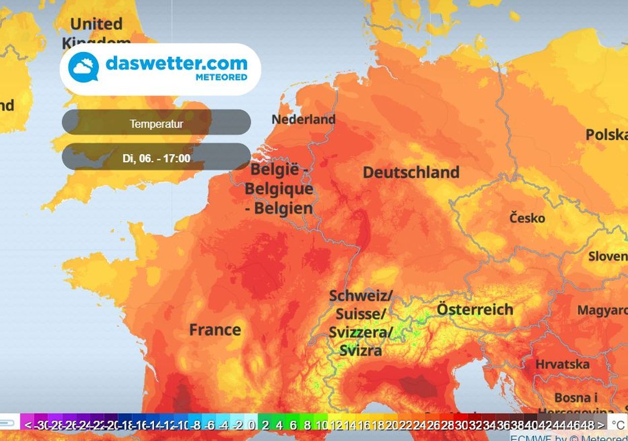 Unwetterwarnung: Hitze Bringt Schwere Gewitter Mit Hagel Und Starkregen!