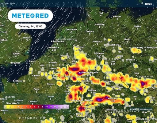 Unwetterwarnung - Wetterforscher r&auml;tselt: &bdquo;Kommt jetzt die gro&szlig;e Abk&uuml;hlung &ndash; und die Erl&ouml;sung von der D&uuml;rre???