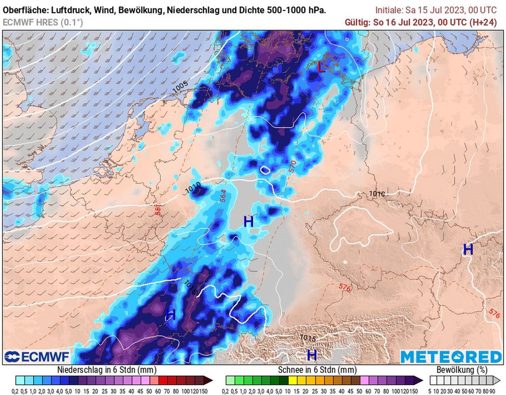 neue gewitter, nacht, unwetter