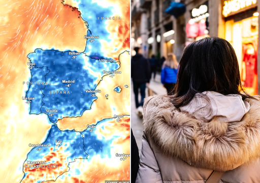 Urgen abrigos y bufandas: mañana hasta 10 ciudades españolas rondarán los 0 °C a esta hora