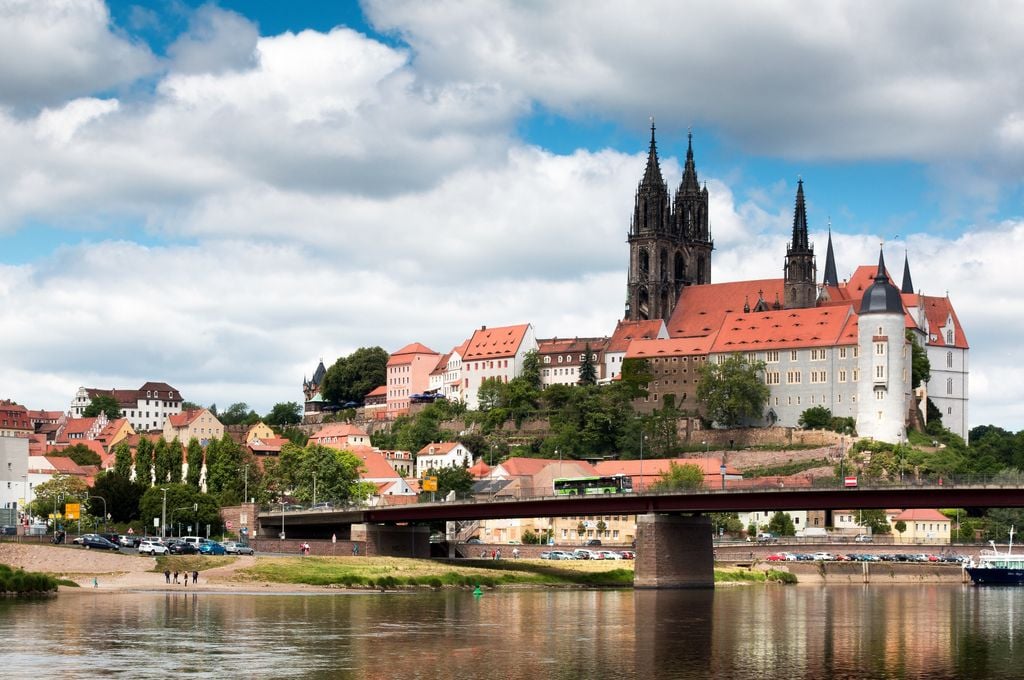 Meißen Schmuckstück an der Elbe: Die Altstadt mit der Albrechtsburg. Foto: Pixabay