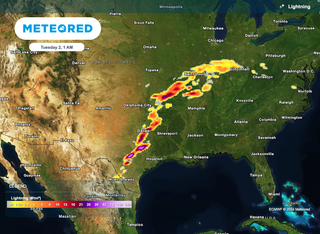 US Weather Next Week: Severe Weather Crosses the Central Southern States to Start the Week Off