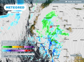 US Weather this Week: Scattered Rain and Snow Covers the Western States as an Atmospheric River Travels East