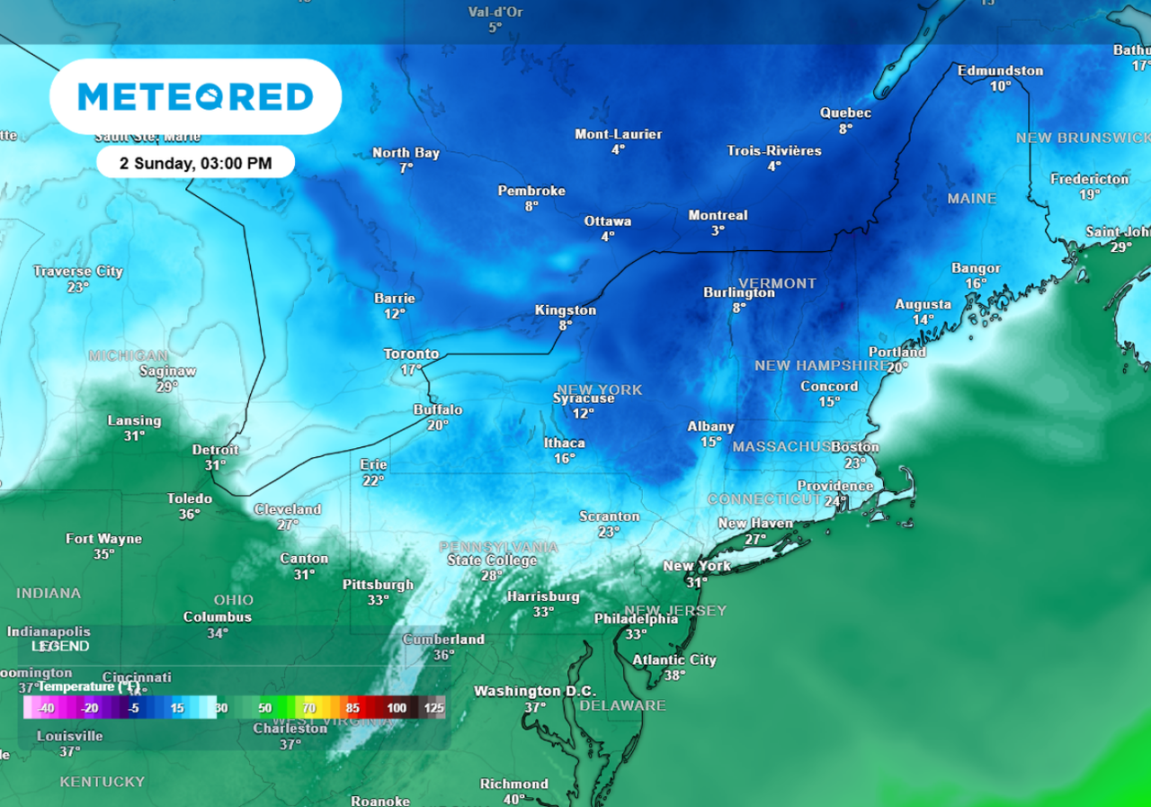 US Weather This Weekend: A storm exits the East Coast while another ...