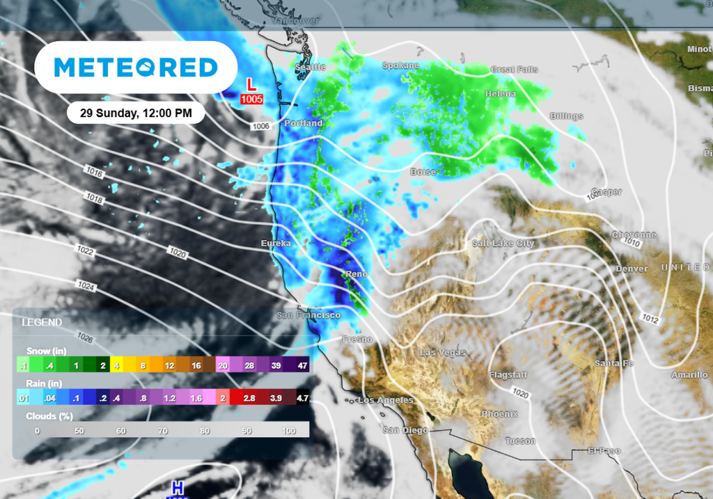 Another storm is set to pound the West Coast this weekend with rain and snow.