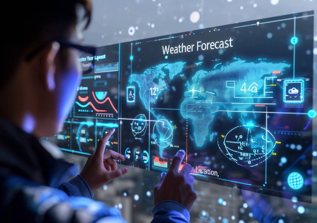 Using weather forecasting models predict how human activity affects major events