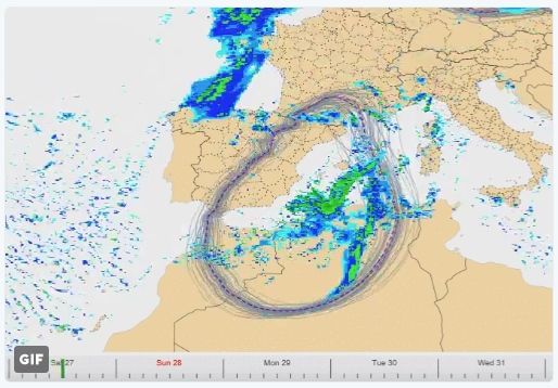 Uso De La Tropopausa Dinámica Y Mapas De Spaguetti Para El Estudio Y Seguimiento De Las Danas