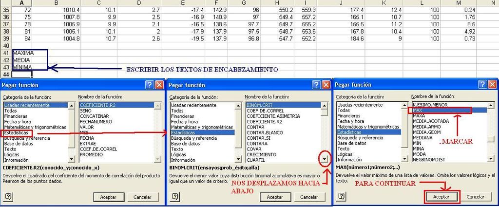 Utilización De Excel Para Análisis De Resultados Del Modelo Gfs Utilización De Excel Para Análisis De Resultados Del Modelo Gfs