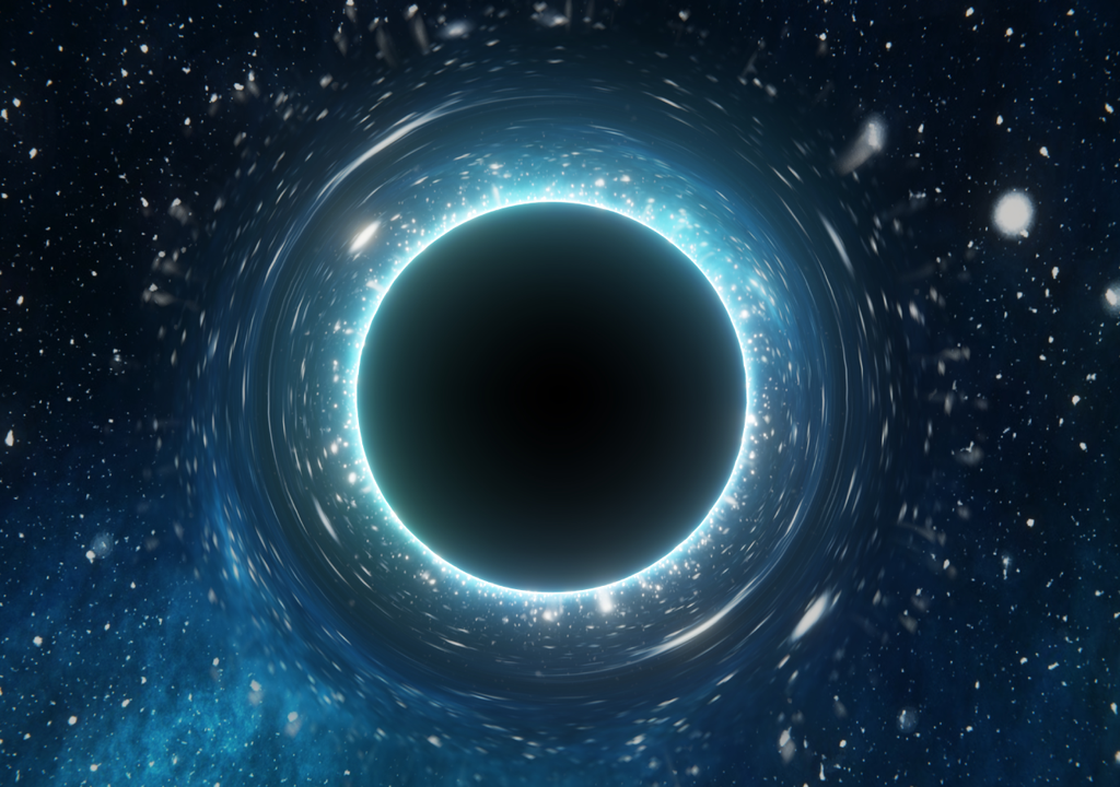 Buraco negro isolado que foi encontrado anos atrás é observado novamente em detalhes por dados do telescópio Hubble. Buraco negro isolado que foi encontrado anos atrás é observado novamente em detalhes por dados do telescópio Hubble.