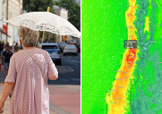 Vaguada costera y dorsal cálida a la vista: regresan las altas temperaturas a Chile en la última semana de octubre