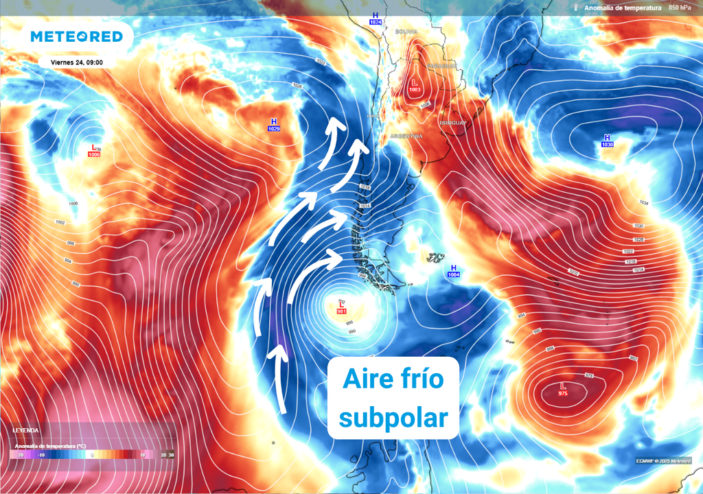 anomalía de temperatura anomalía de temperatura