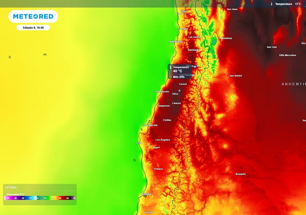 mapa de temperatura prevista mapa de temperatura prevista