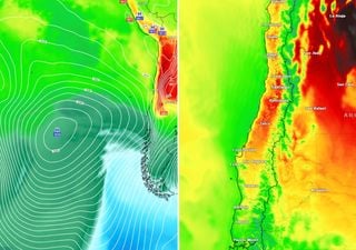 Vaguada en altura desintegrará el domo de calor en Chile: las temperaturas caerán por debajo de los 33 ºC este día