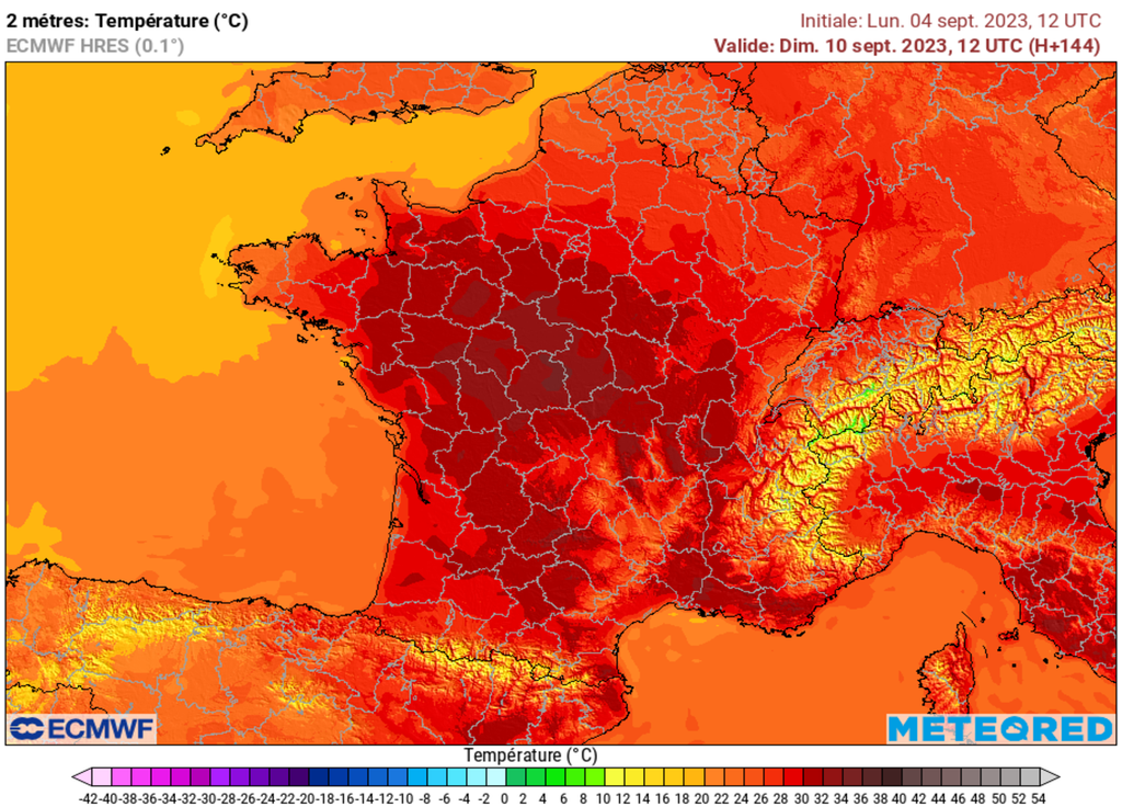 De fortes chaleurs sont encore attendues sur la France jusqu'à ce week-end et début de semaine prochaine.