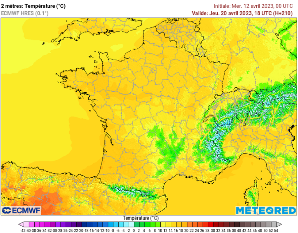 La chaleur un temps évoqué pour la semaine prochaine, notamment dans le sud-ouest, ne semble plus d'actualité avec simplement une douceur printanière... La chaleur un temps évoqué pour la semaine prochaine, notamment dans le sud-ouest, ne semble plus d'actualité avec simplement une douceur printanière...