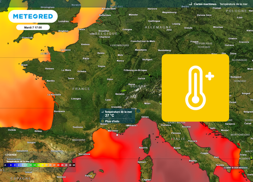 Vague de chaleur et mer surchauff&eacute;e en France : d&eacute;couvrez les pr&eacute;visions m&eacute;t&eacute;o sur nos c&ocirc;tes et nos plages