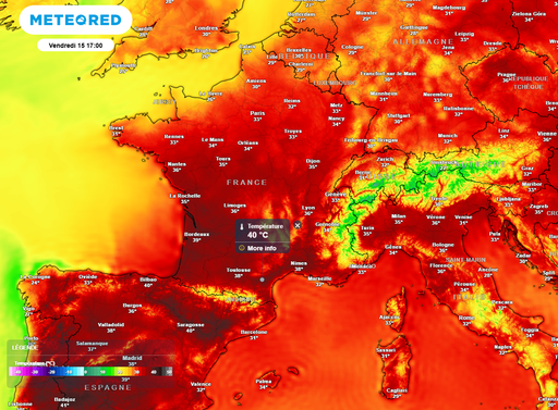 Dôme de chaleur confirmé ce week-end en Europe : des températures de ...