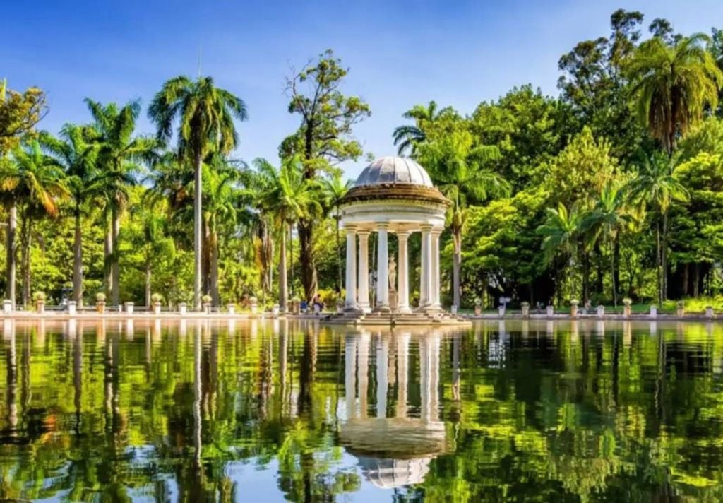 O belo Parque Municipal Américo Renné Giannetti, em Belo Horizonte (MG). Crédito: Divulgação.