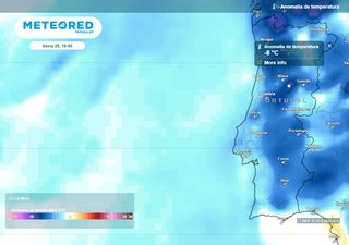 Vai ficar mais frio em Portugal nos próximos dias. Ar polar provocará mínimas inferiores a 10 ºC nestas 12 regiões