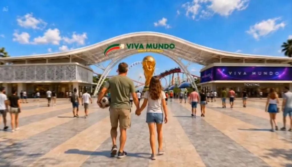 Viva Mundo Imagens do projeto do futuro parque temático Viva Mundo. Foto: Facebook