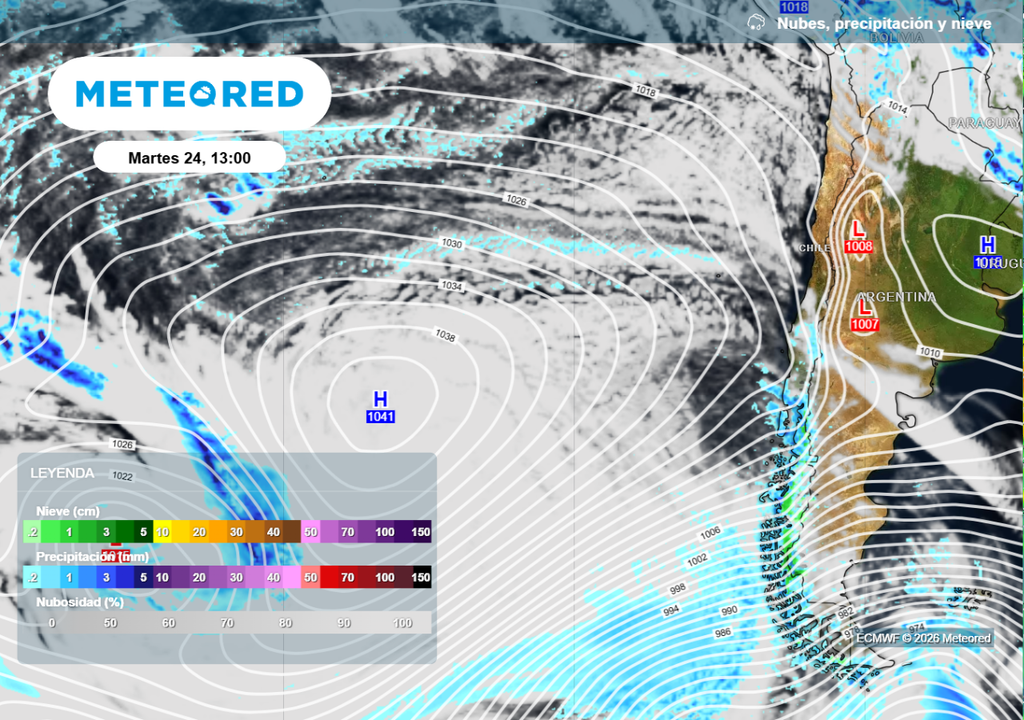 Altas presiones dominarán el tiempo en el centro del país: impedirán el avance de sistemas frontales.
