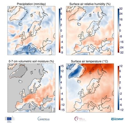 Variables Hidrológicas (Precipitaciones, Humedad Relativa Y Humedad Del Suelo) En Octubre 2018